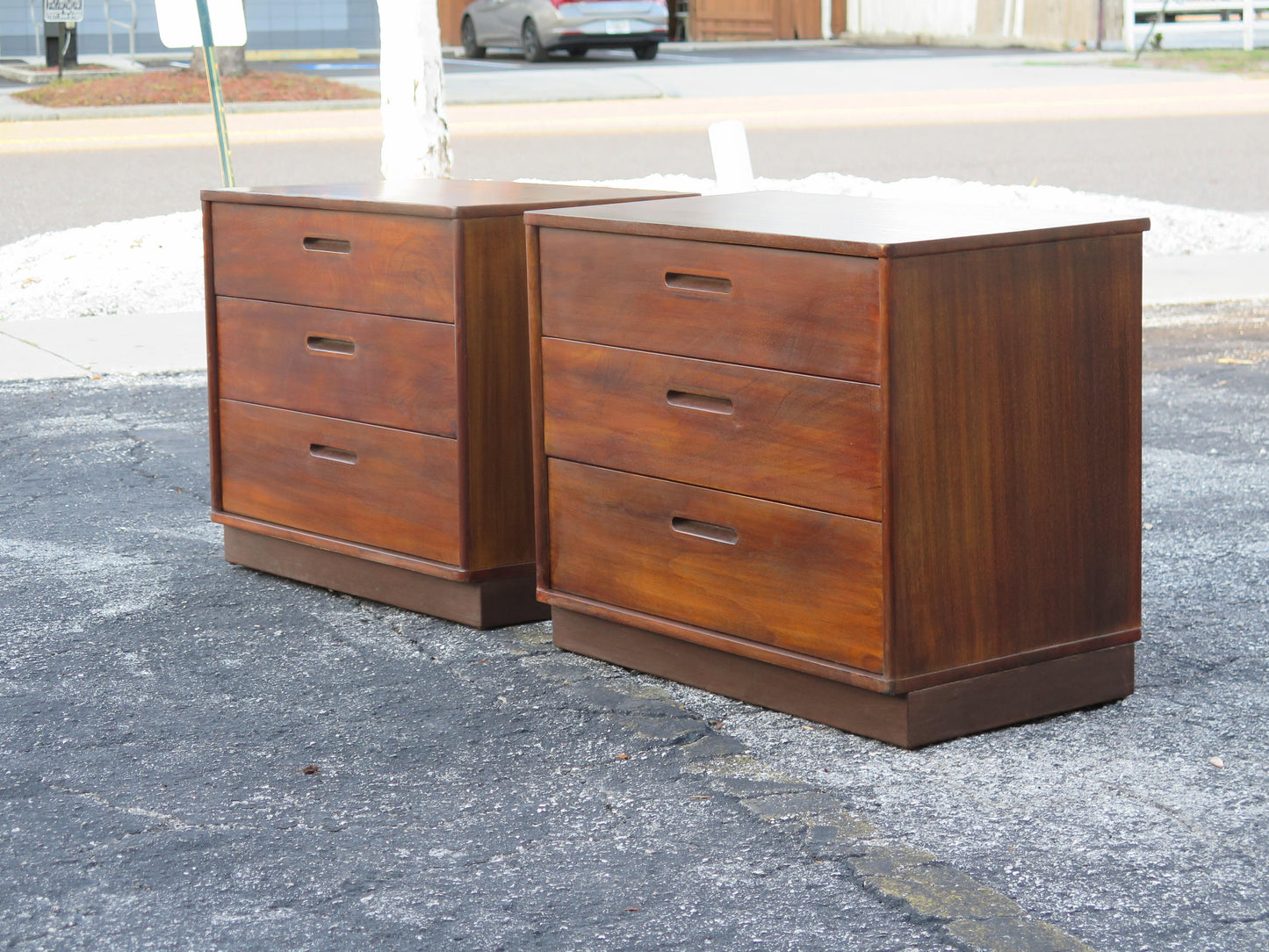 A Pair Of Small Dressers By Edward Wormley For Dunbar Ca' 1940's