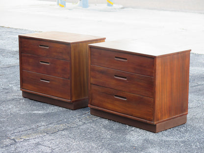 A Pair Of Small Dressers By Edward Wormley For Dunbar Ca' 1940's