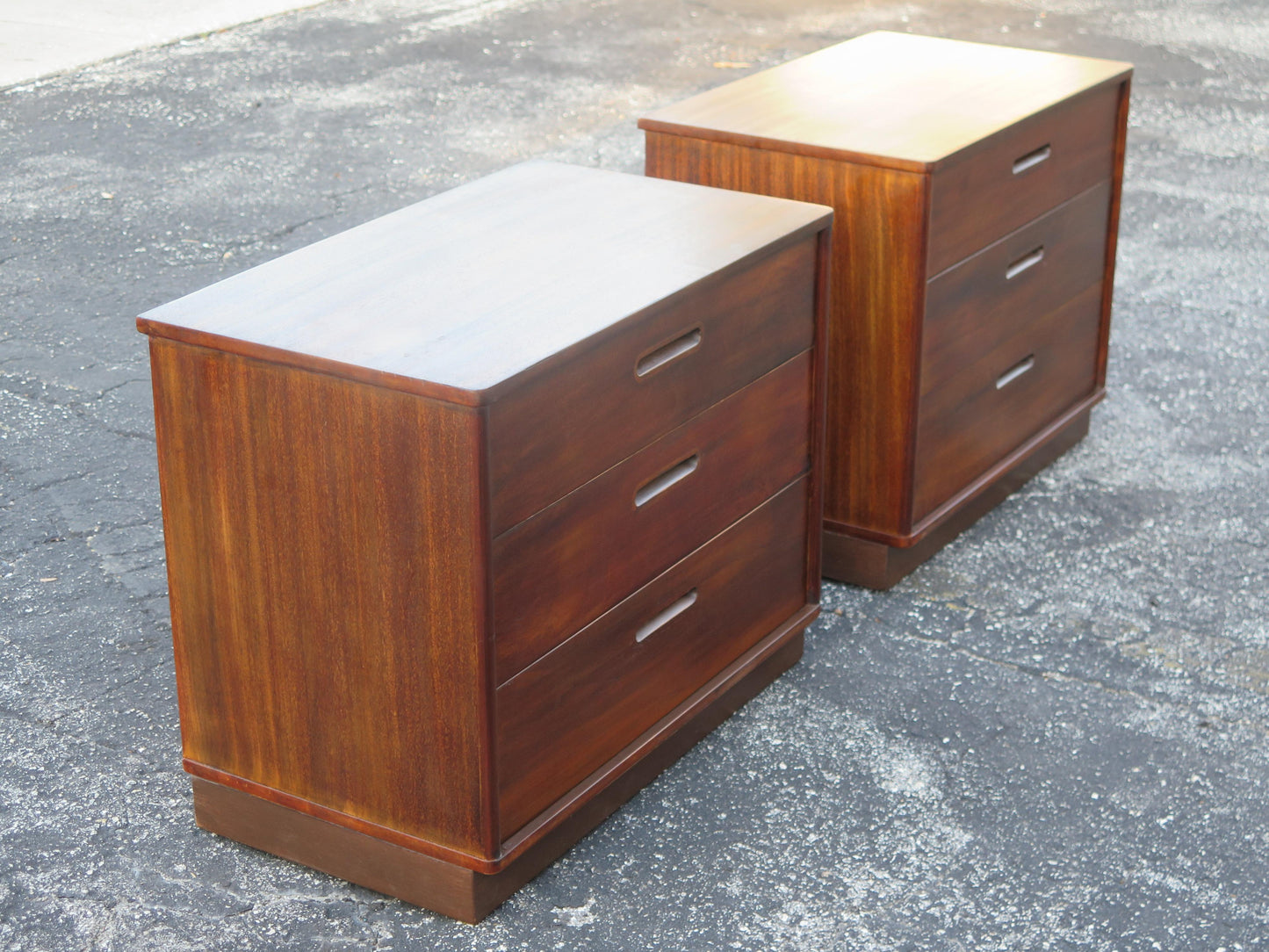 A Pair Of Small Dressers By Edward Wormley For Dunbar Ca' 1940's