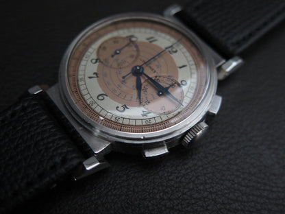 Frisman Vintage A Classic Longines Chronograph Stainless Steel 13ZN Telemeter Scale ca' 1930's