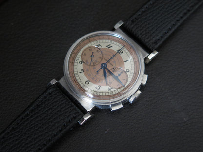 Frisman Vintage A Classic Longines Chronograph Stainless Steel 13ZN Telemeter Scale ca' 1930's