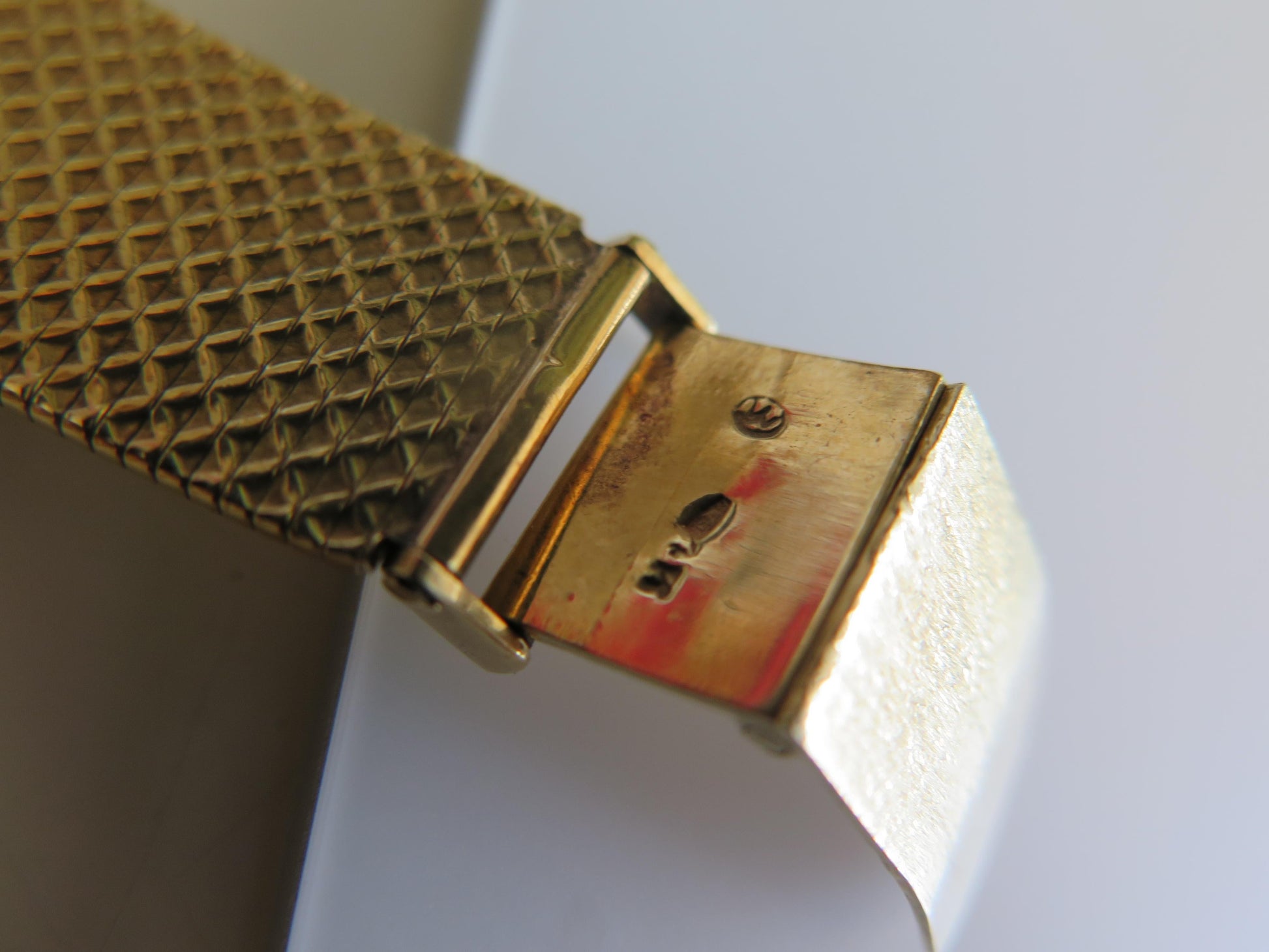 Frisman Vintage Cartier Tank Watch ca' 1940's With Gold Bracelet