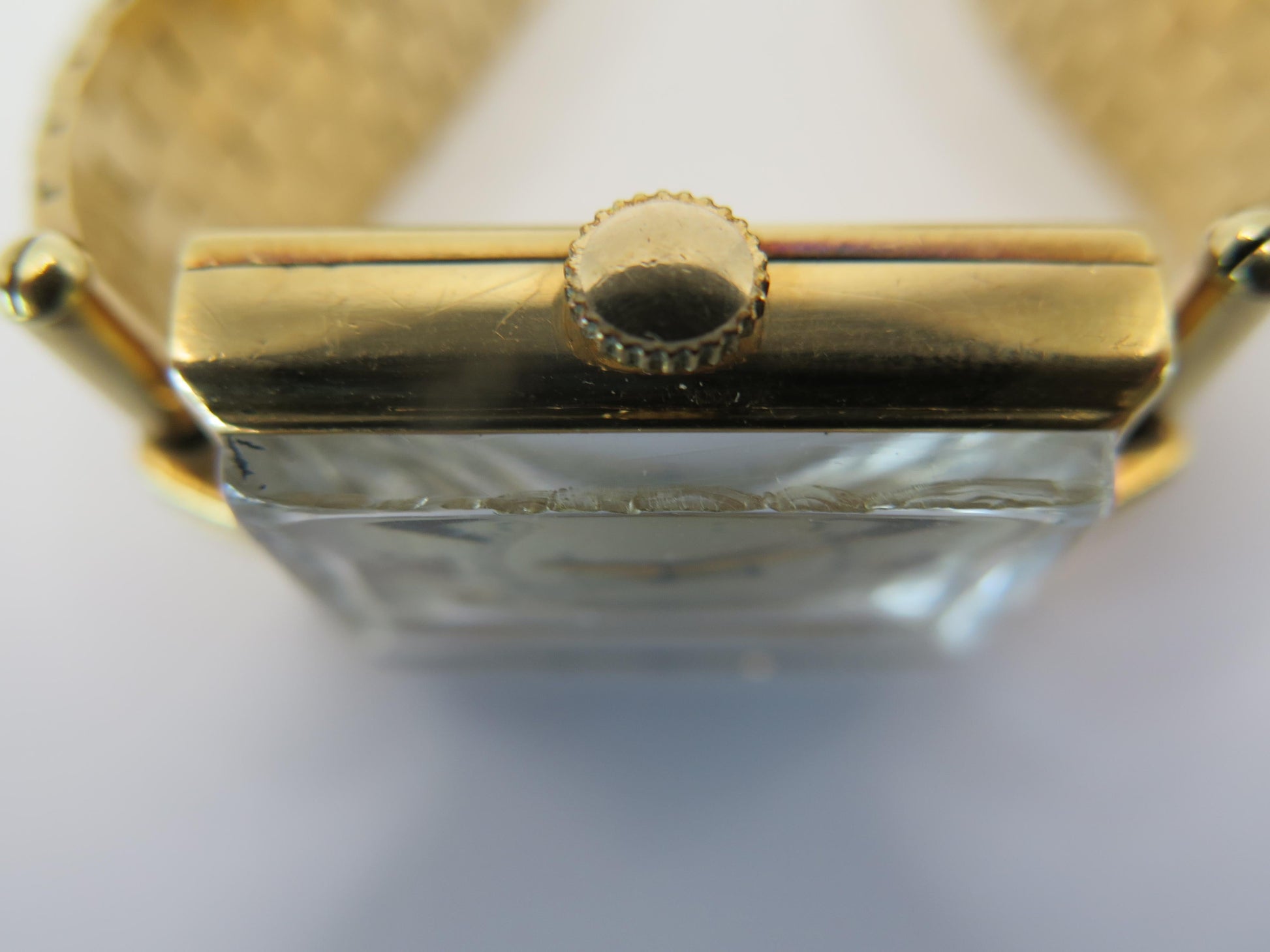Frisman Vintage Cartier Tank ca' 1940's With Gold Bracelet