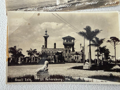 Frisman Vintage St.Petersburg Florida Vintage Postcard Album 300+ Linens Photos 1930's