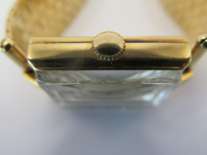 Frisman Vintage Cartier Tank Watch ca' 1940's With Gold Bracelet