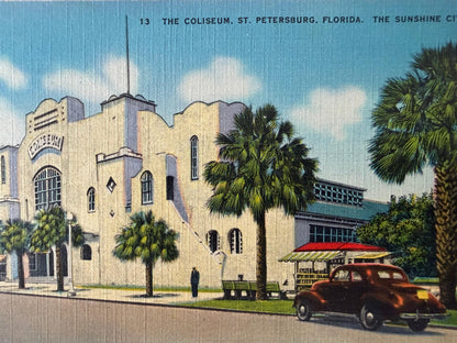 Frisman Vintage St.Petersburg Florida Vintage Postcard Album 300+ Linens Photos 1930's