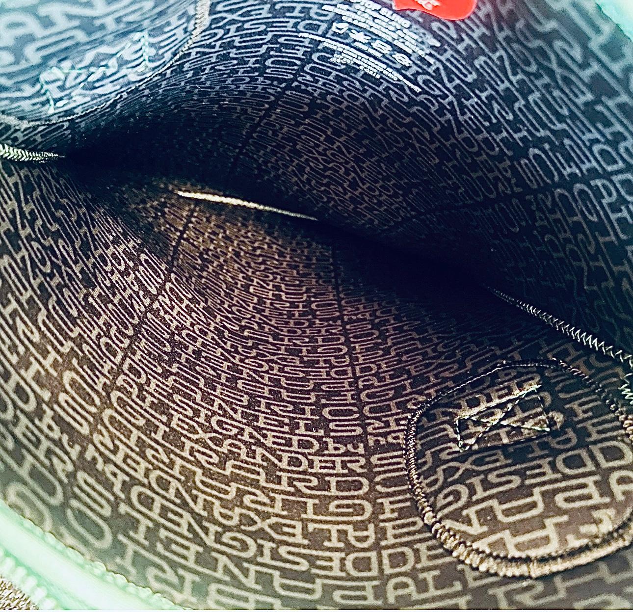 Frisman Vintage Alexander Girard Lic. Iconic Sun Design Shoulder Satchel Bag and Laptop Holder