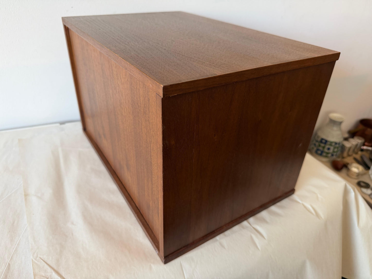 Frisman Vintage Miniature Chest Organizer Danish Teak Vodder ca' 1960's