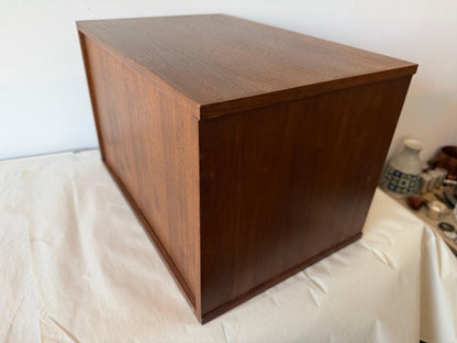 Frisman Vintage Miniature Chest Organizer Danish Teak Vodder ca' 1960's