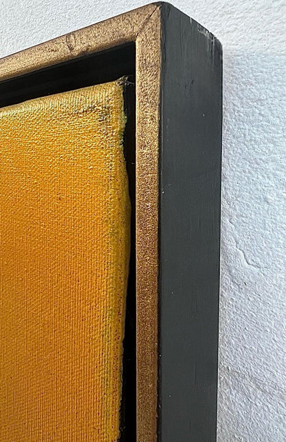 Frisman Vintage Dramatic Mid Century Modern Adrian Nautical Seagull Bird Framed Signed Painting