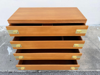 Frisman Vintage Classic John Stuart Dresser Brass Hardware 1940's Elegant
