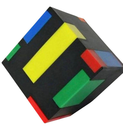 Frisman Vintage 1980's Postmodern Memphis Design George Matsumoto Magic Cube Hidden Office