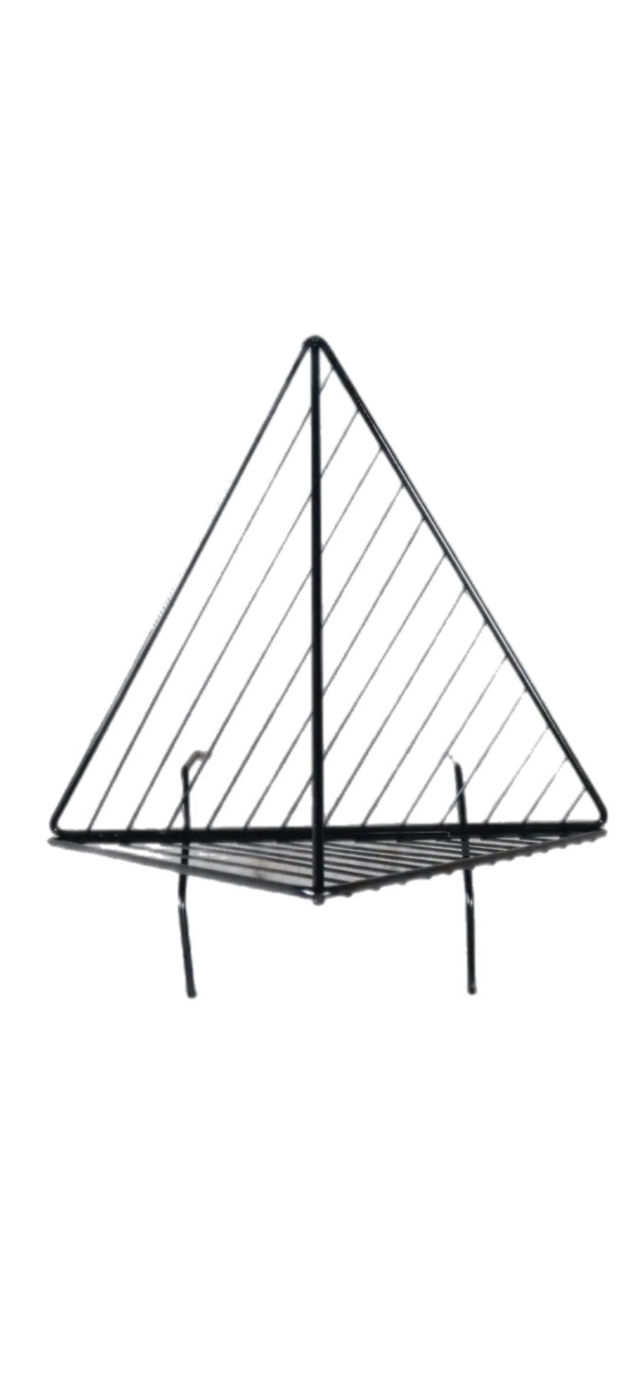 Frisman Vintage WVtg Abstract Mathieu Matégot insp Mid Century Magazine Vinyl Album Holder Rack