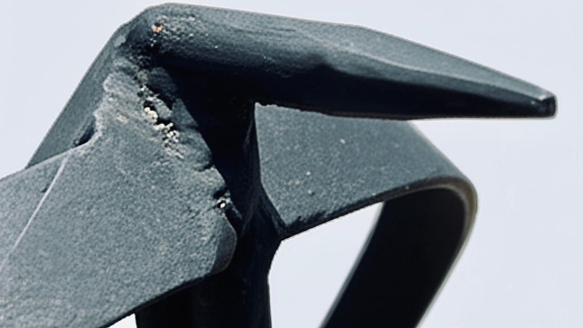 Frisman Vintage Bill Heise att Jere Modern Heron Crane Bird Steel Hand Wrought Outdoor Sculpture