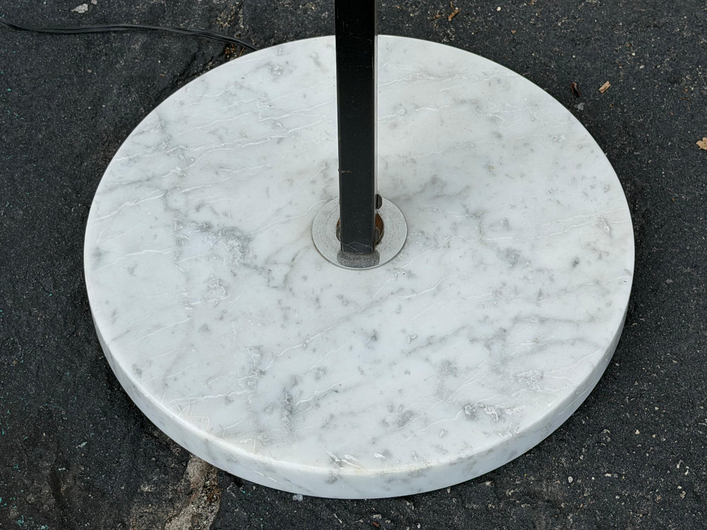 Frisman Vintage Original Eyeball Floor Lamp by Angelo Lelli for Arredoluce, 1960s Marble Base