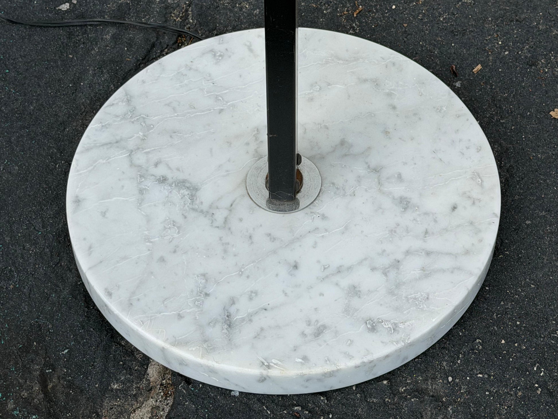 Frisman Vintage Original Eyeball Floor Lamp by Angelo Lelli for Arredoluce, 1960s Marble Base