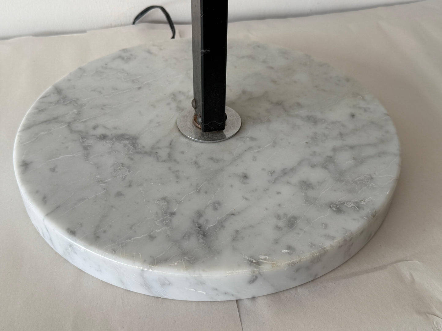 Frisman Vintage Original Eyeball Floor Lamp by Angelo Lelli for Arredoluce, 1960s Marble Base