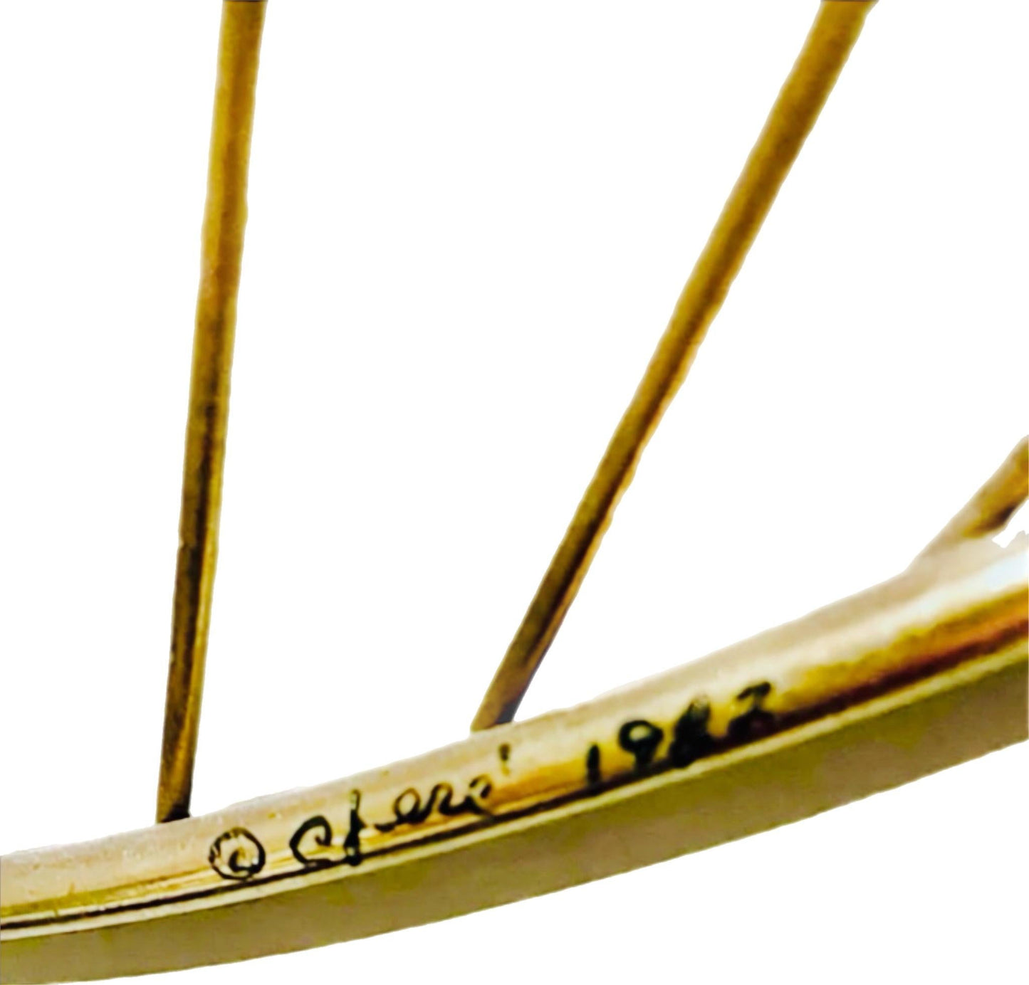 Frisman Vintage 80s Brutalist Curtis Jere Iconic World Globe Metal Wall Art Sculpture