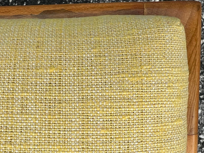 Frisman Vintage Edward Wormley For Drexel Precedent Bench With Upholstered Seat ca' 1950's