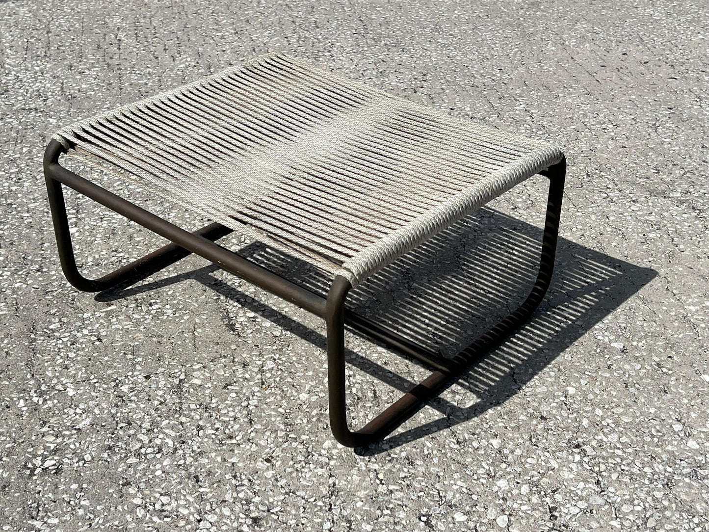 Bronze Ottoman by Walter Lamb for Brown Jordan ca' 1950's