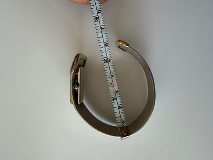 Frisman Vintage Longines Cuff Watch Bracelet Sterling Silver ca' 1970's