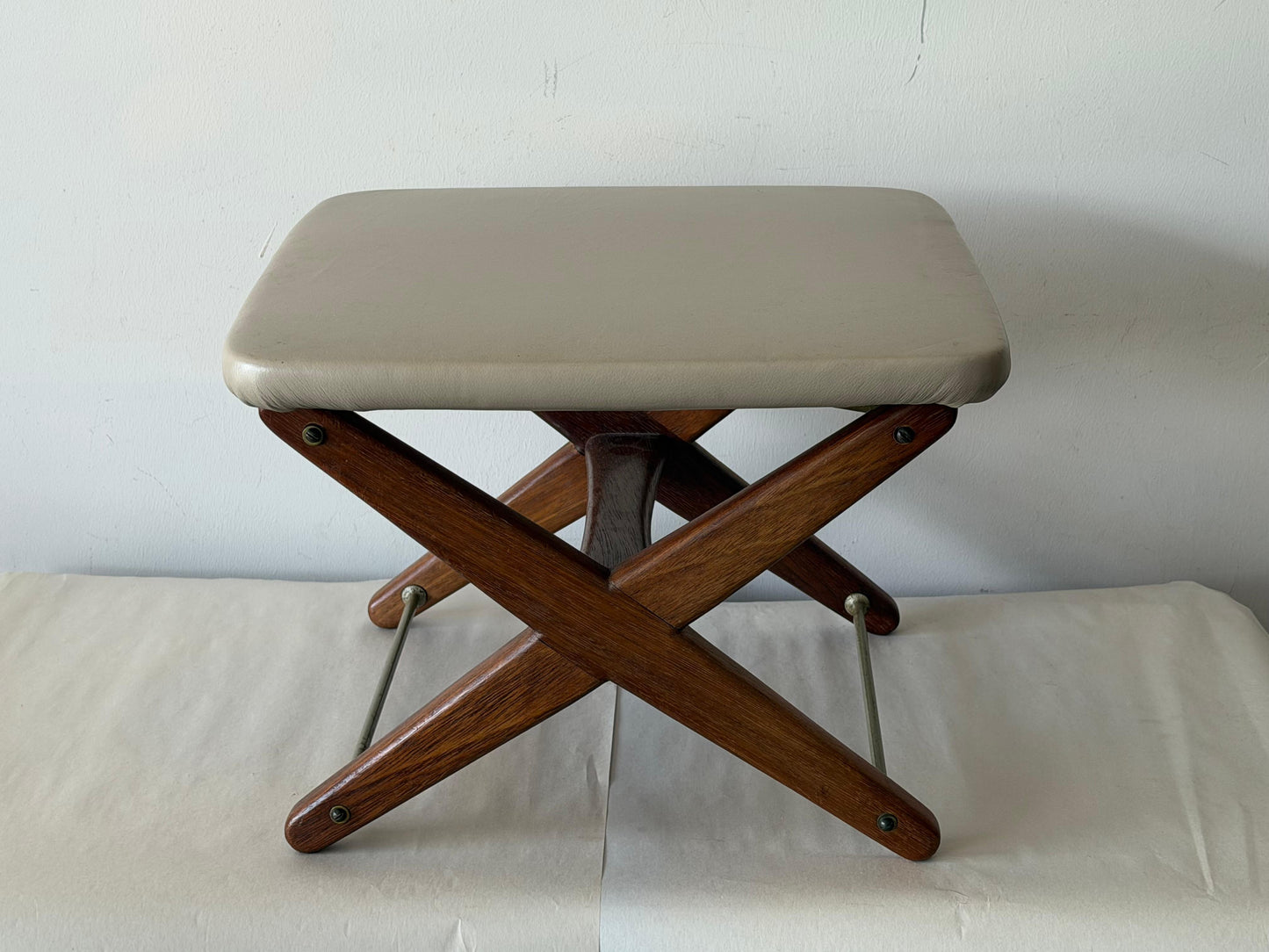 Frisman Vintage Unusual Stool With Adjustable Height Dutch Vintage Design 1960's