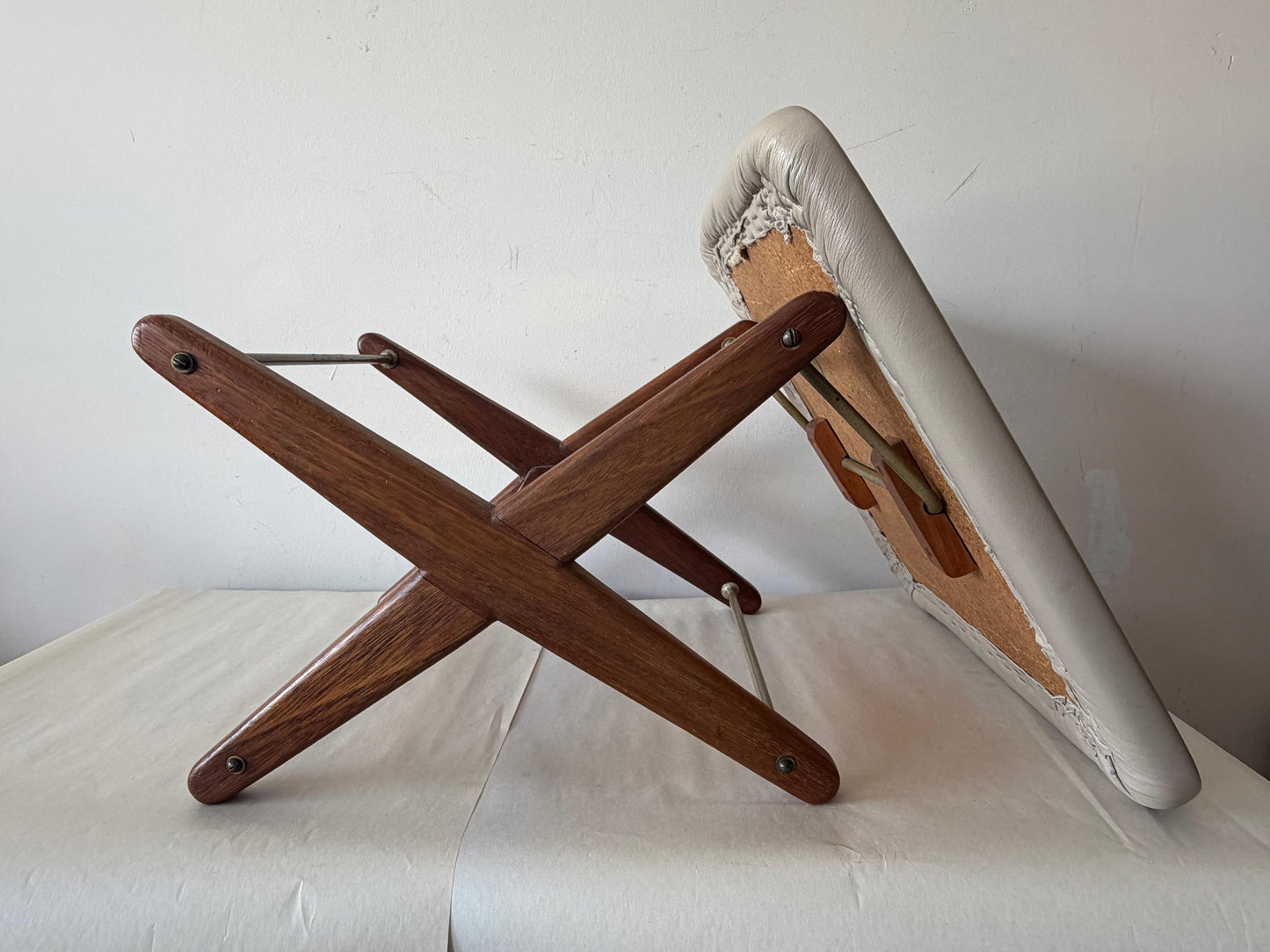 Frisman Vintage Unusual Stool With Adjustable Height Dutch Vintage Design 1960's