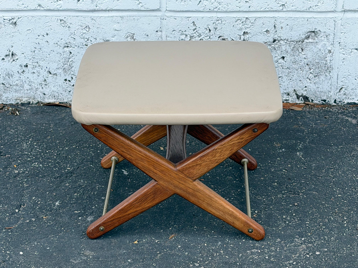 Frisman Vintage Unusual Stool With Adjustable Height Dutch Vintage Design 1960's