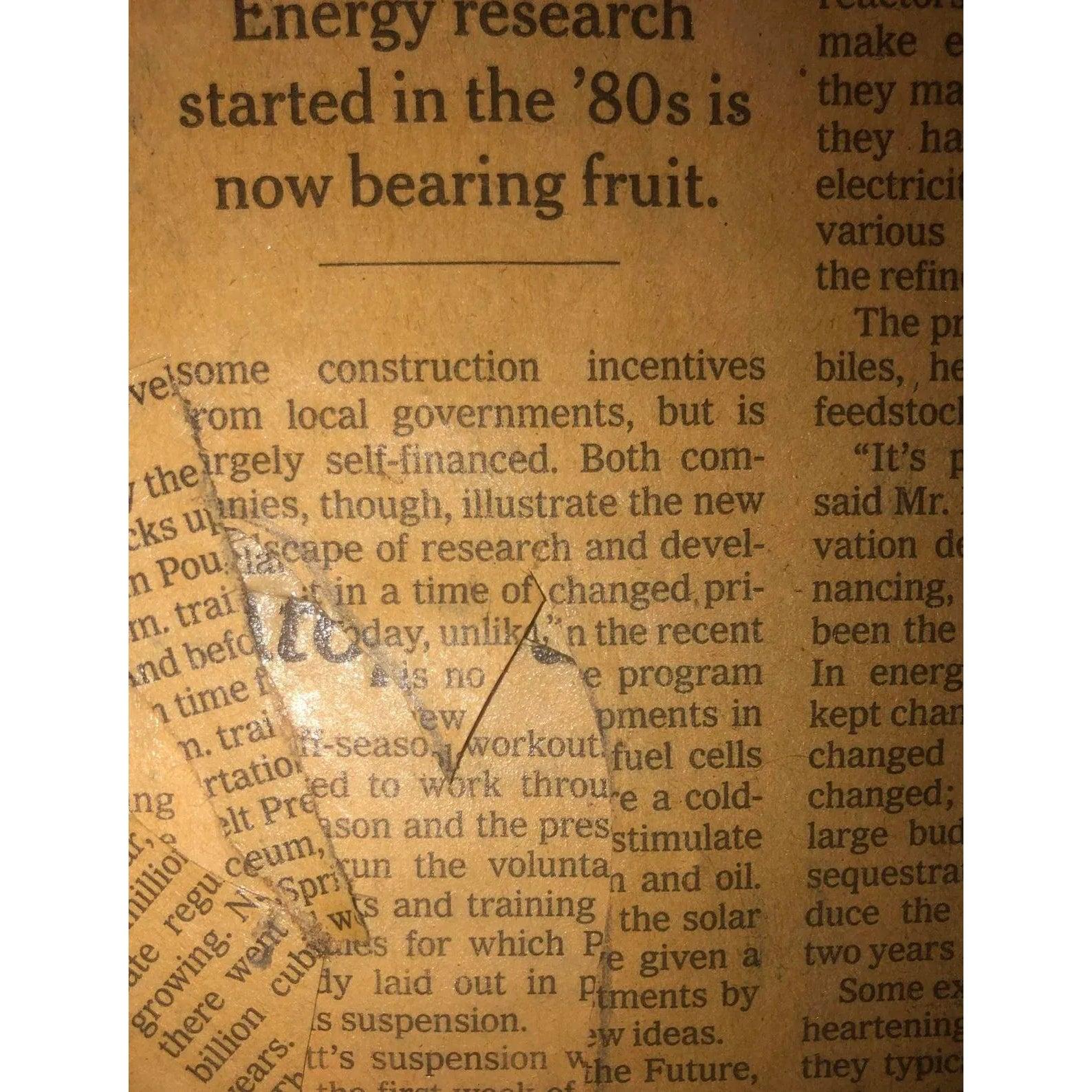 Frisman Vintage 80s Original Pop Art Albert Einstein Periodic Table Face Mixed Media Art Collage