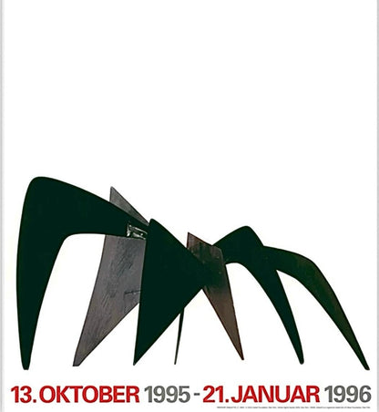 Frisman Vintage 1995 Alexander Calder "Anteater" 60th Anniversary Louisiana Museum Denmark Exhib