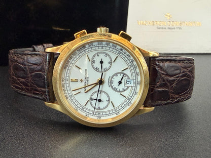 Frisman Vintage Rare Vacheron Constantin 49002 Les Historiques Chronograph ca' 1990's 18k