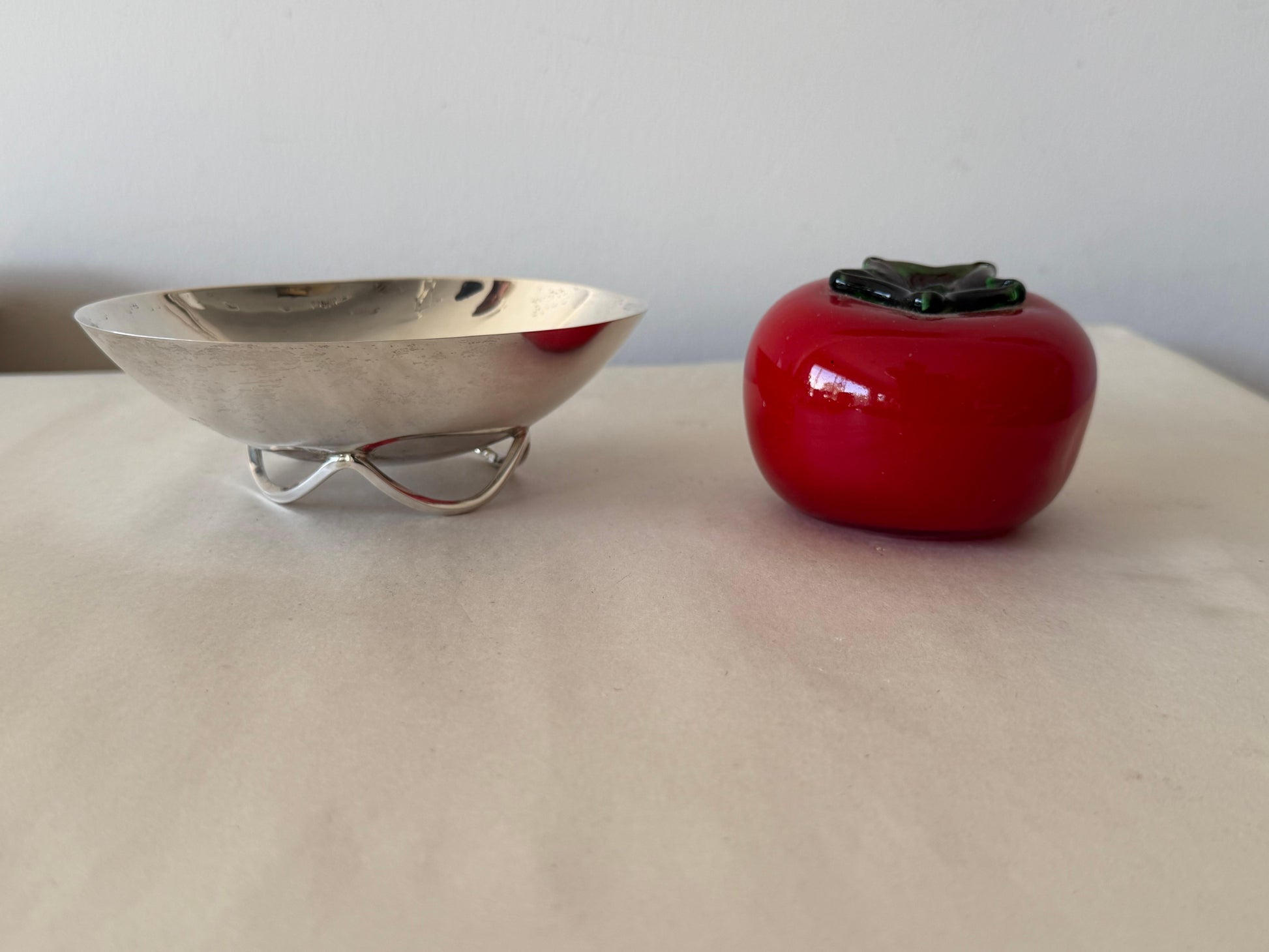 Frisman Vintage Sterling Silver Bowl By Alfredo Sciarrotta ca' 1950's