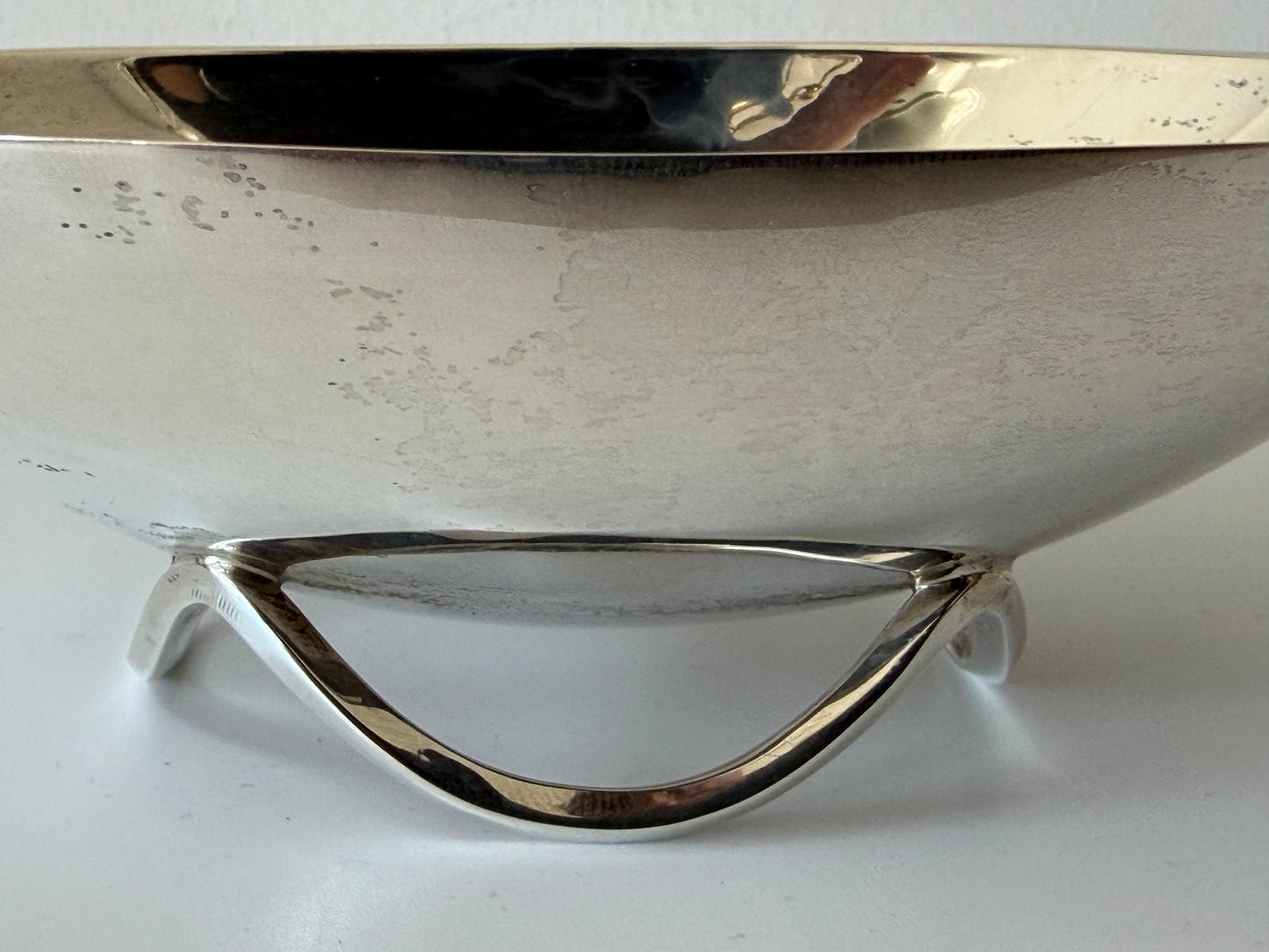 Frisman Vintage Sterling Silver Bowl By Alfredo Sciarrotta ca' 1950's