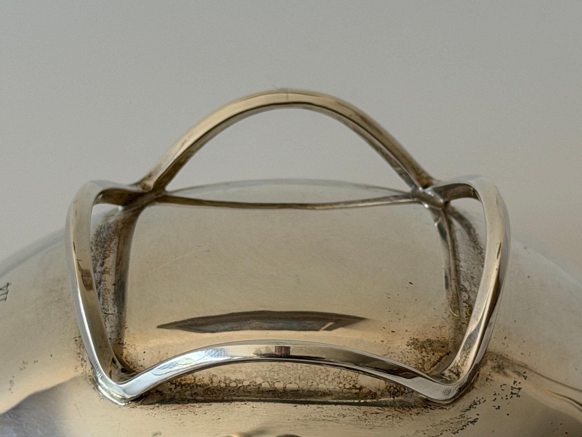 Frisman Vintage Sterling Silver Bowl By Alfredo Sciarrotta ca' 1950's