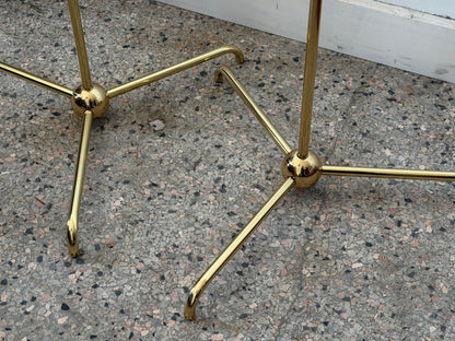 Frisman Vintage A Pair Of Brass Floor Lamps By T.H.Robsjohn-Gibbings Hansen Ca' 1950's