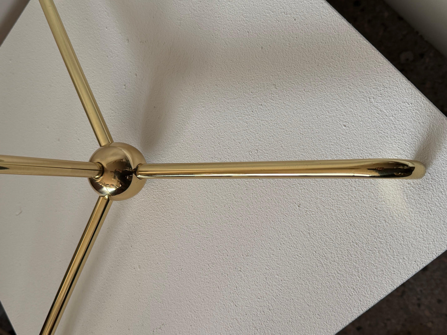 Frisman Vintage A Pair Of Brass Floor Lamps By T.H.Robsjohn-Gibbings Hansen Ca' 1950's