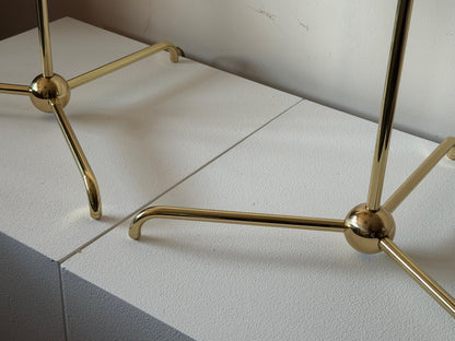 Frisman Vintage A Pair Of Brass Floor Lamps By T.H.Robsjohn-Gibbings Hansen Ca' 1950's