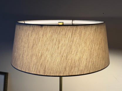 Frisman Vintage A Pair Of Brass Floor Lamps By T.H.Robsjohn-Gibbings Hansen Ca' 1950's