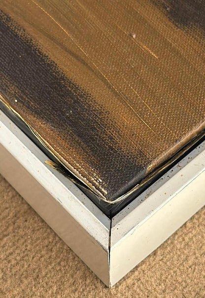 Frisman Vintage XL Robert McCaine style Mid Century Modern Shore Birds Nautical Painting Warren