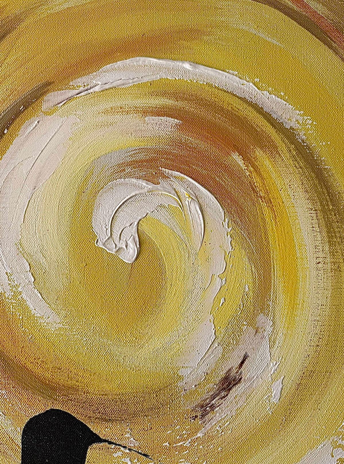 Frisman Vintage XL Robert McCaine style Mid Century Modern Shore Birds Nautical Painting Warren