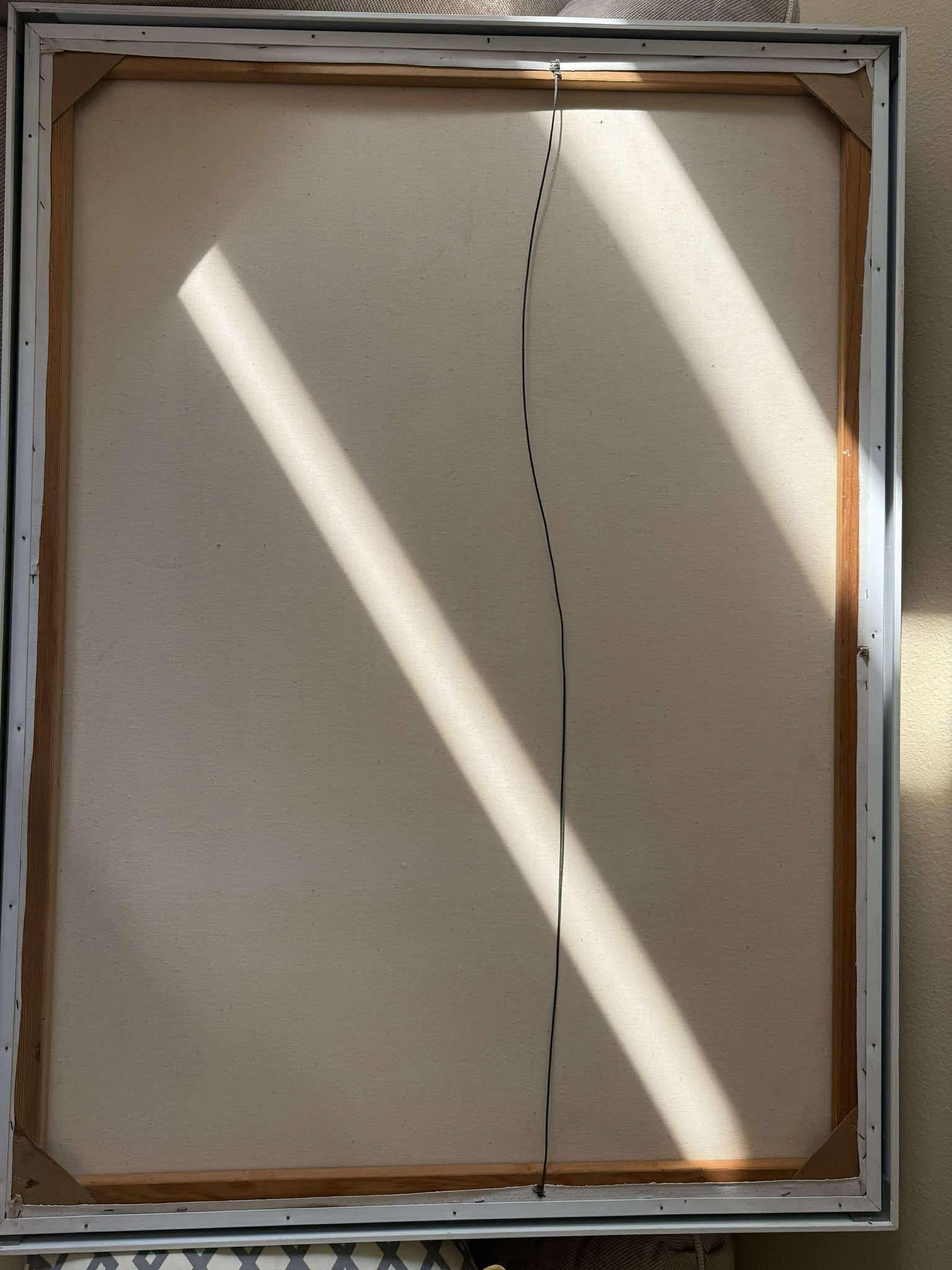 Frisman Vintage XL Robert McCaine style Mid Century Modern Shore Birds Nautical Painting Warren