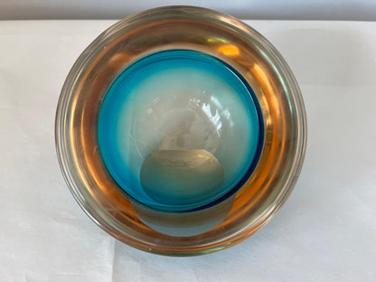 A Murano Glass Bowl ca' 1950's