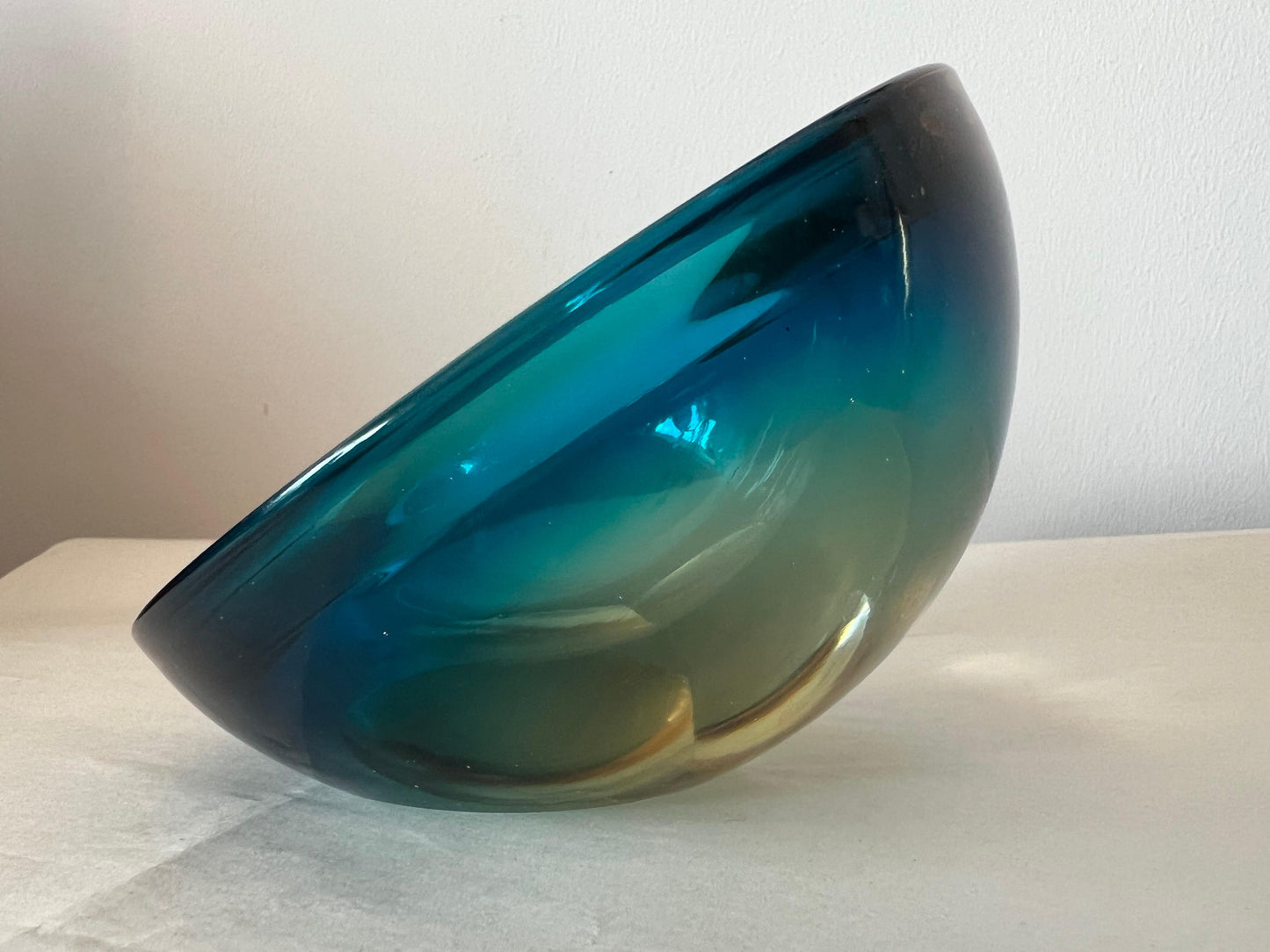 A Murano Glass Bowl ca' 1950's