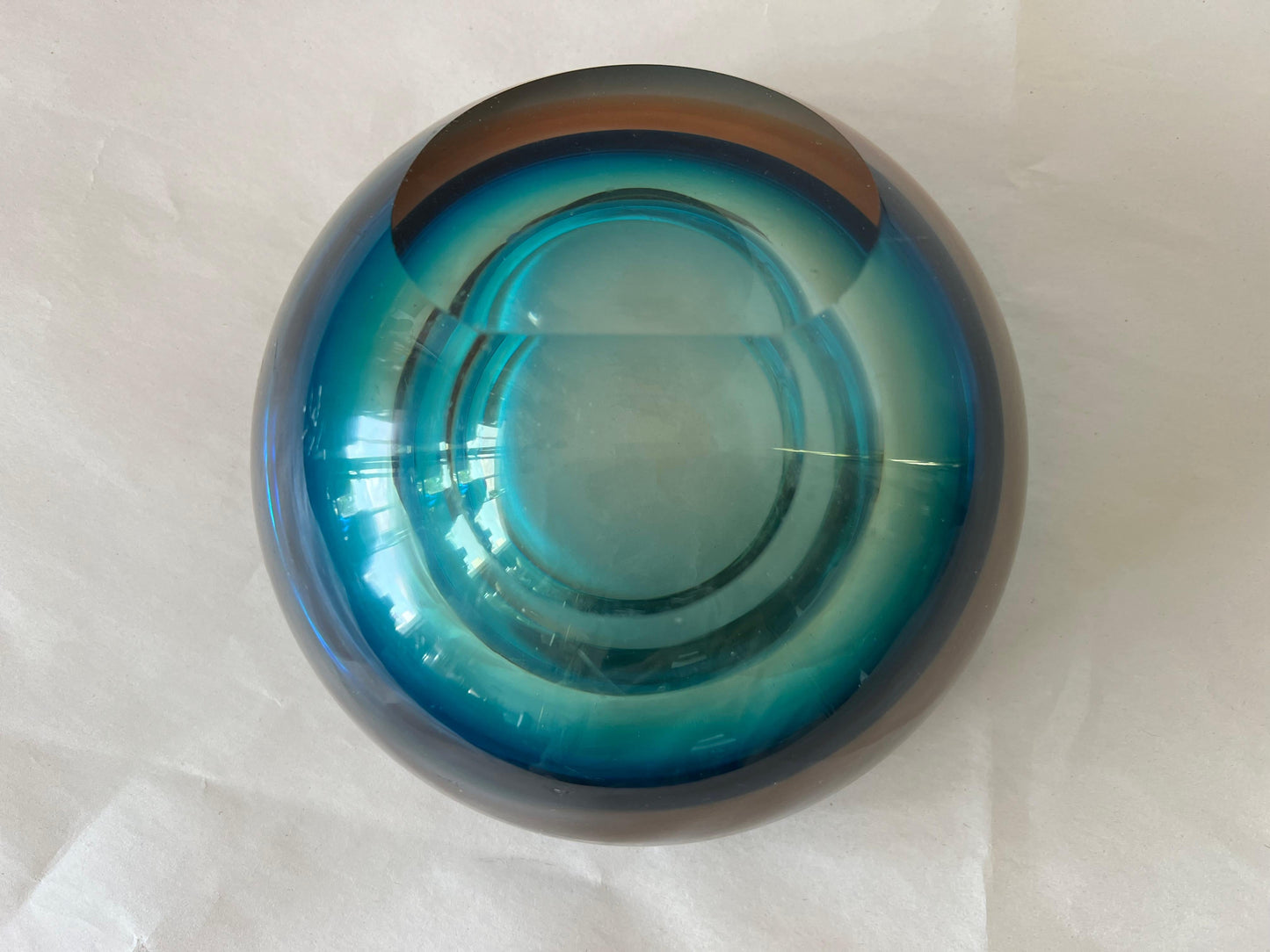 A Murano Glass Bowl ca' 1950's