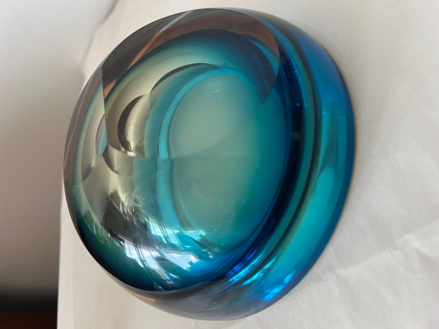 A Murano Glass Bowl ca' 1950's