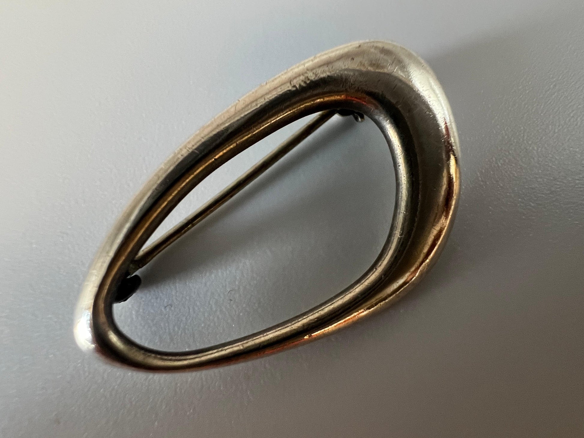 Frisman Vintage Modernist Sterling Brooch By Ronald Pearson