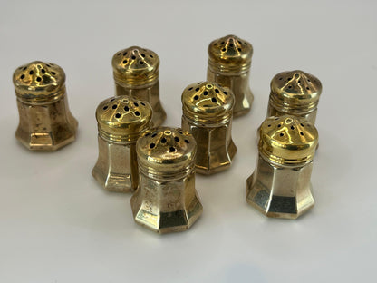 Frisman Vintage Cartier Salt & Pepper Shakers Sterling Silver Original Box ca' 1960's