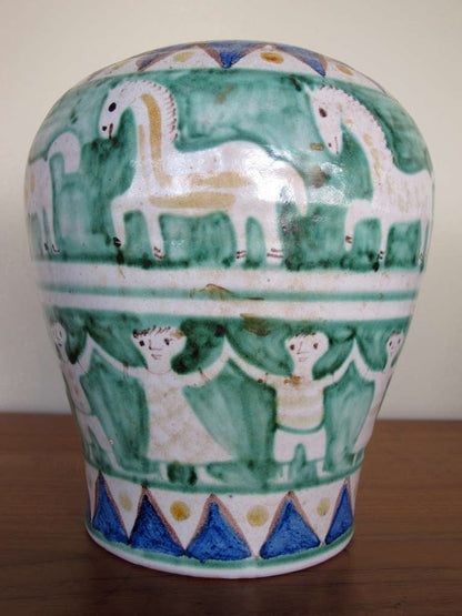 Frisman Vintage C.A.S. Vietri Ceramic Vase