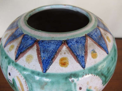 Frisman Vintage C.A.S. Vietri Ceramic Vase