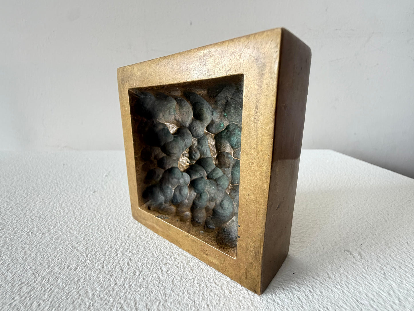 Frisman Vintage A Sculpture By Monique Gerber Gilt Bronze Vide-Poche, circa 1970, France